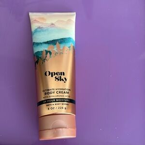 Bath & body Works OPEN SKY  body cream 24 hour moisturizer 8 ounces bran…